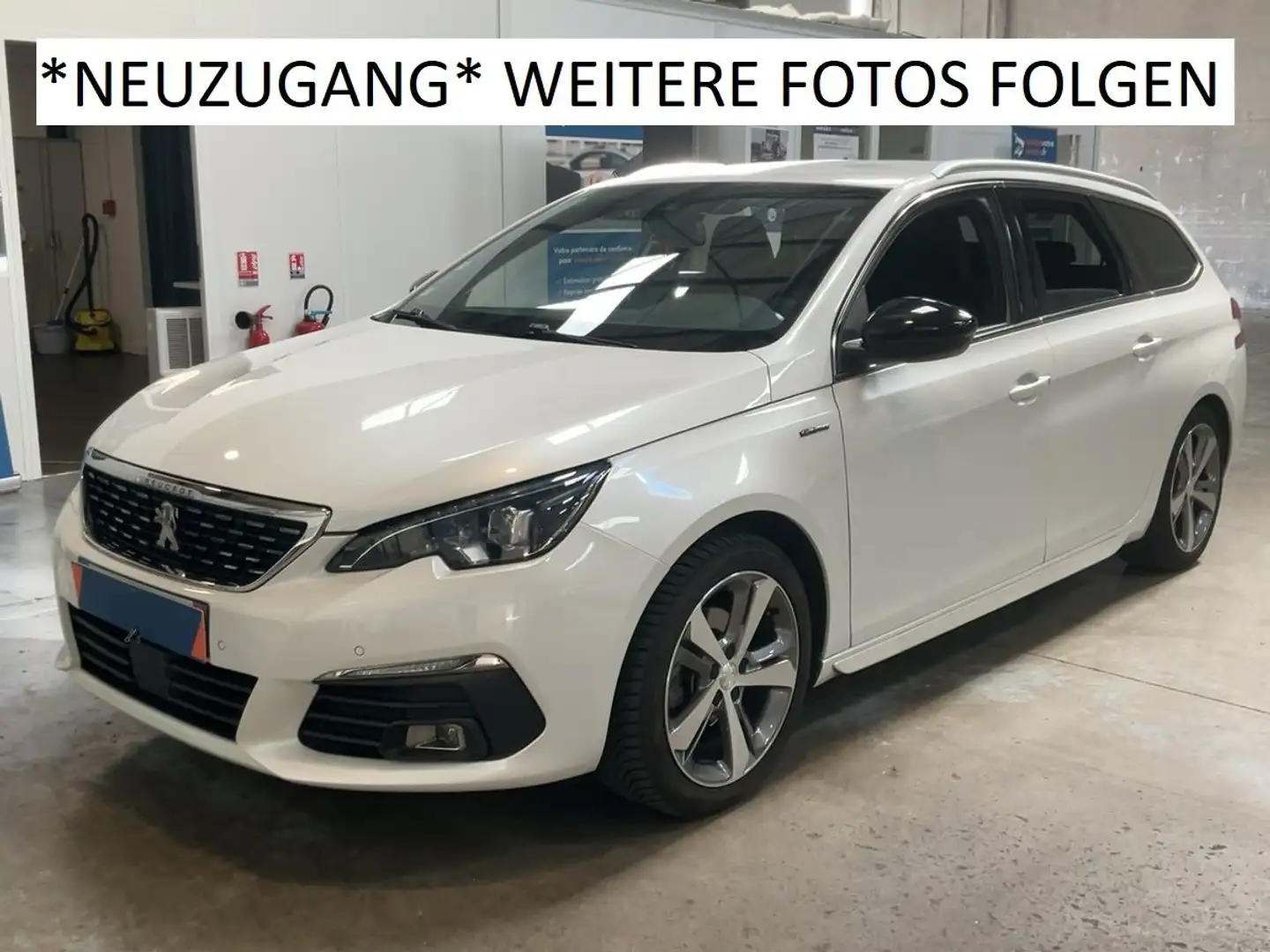 Peugeot 308 Allure GT-Line NAVI LED MASSAGE CARPLAY SPUR AHK Weiß - 1