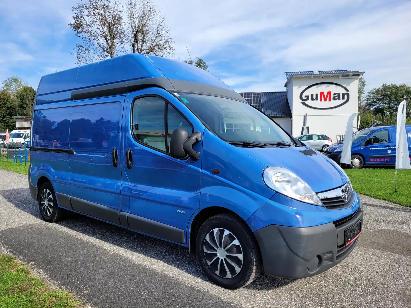Opel Vivaro H2 L2 Hochdach mit AHV Blauw - 1
