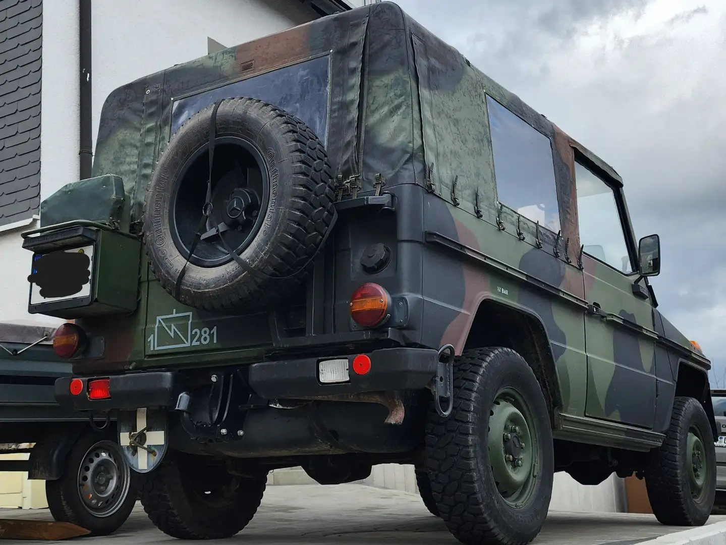 Mercedes-Benz WOLF 250 GD Зелений - 2