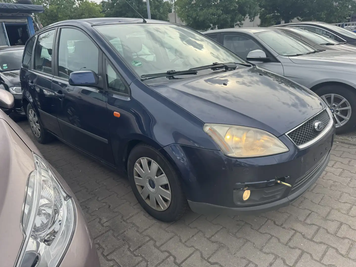 Ford Focus C-Max 1-Hand,klimatronik,parkhilfe,kuplungschaden Blau - 2