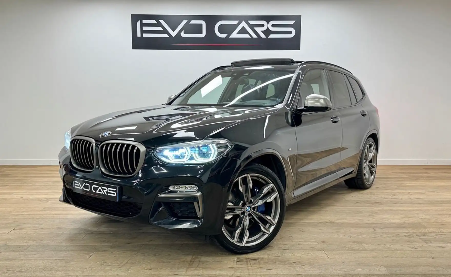 BMW X3 G01 M40D 3.0 326 ch Xdrive BVA8 / HK / Toit Pano / Navi Pro / Caméra360 / HUD / Accès confort Noir - 1