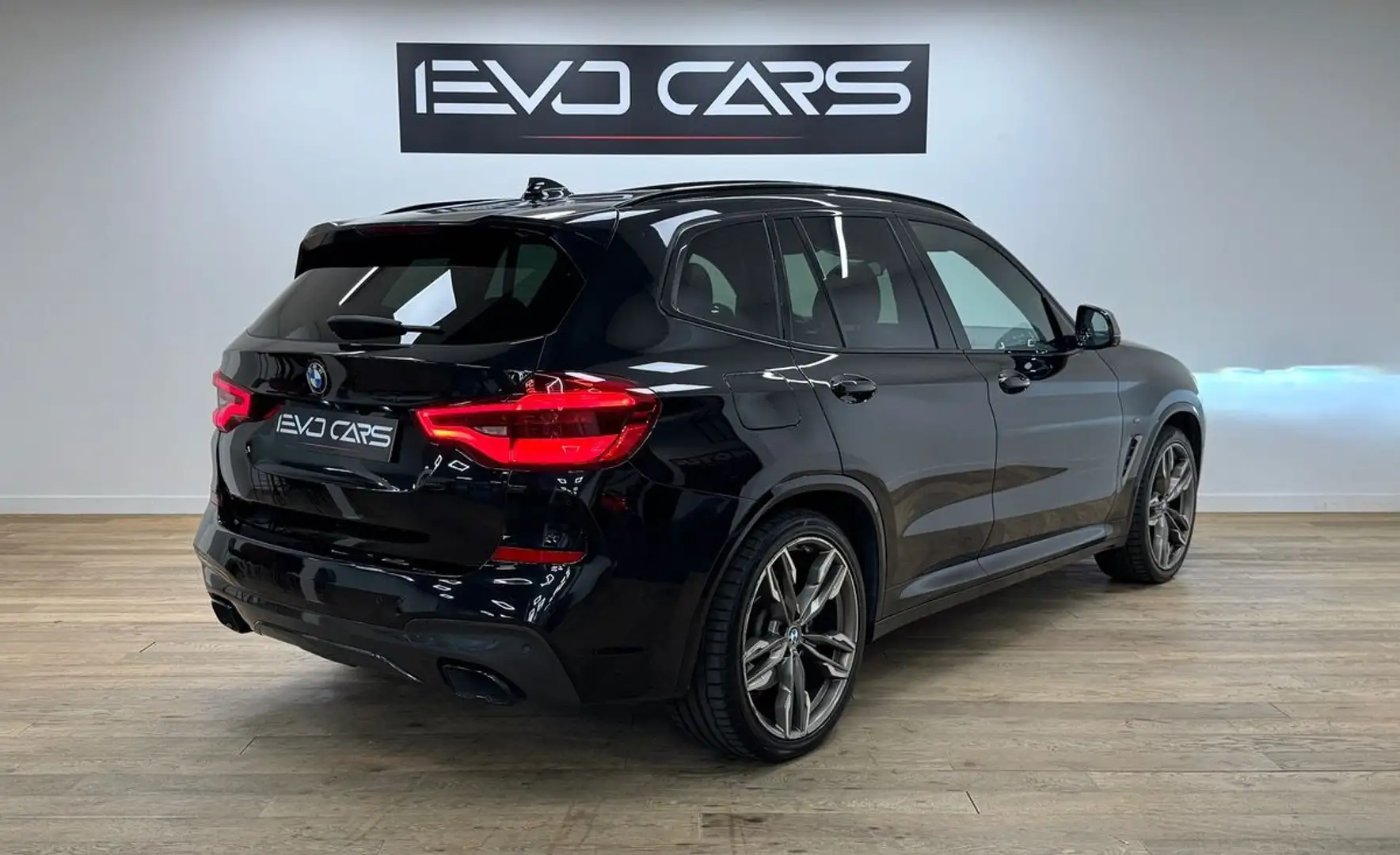 BMW X3 G01 M40D 3.0 326 ch Xdrive BVA8 / HK / Toit Pano / Navi Pro / Caméra360 / HUD / Accès confort Noir - 2