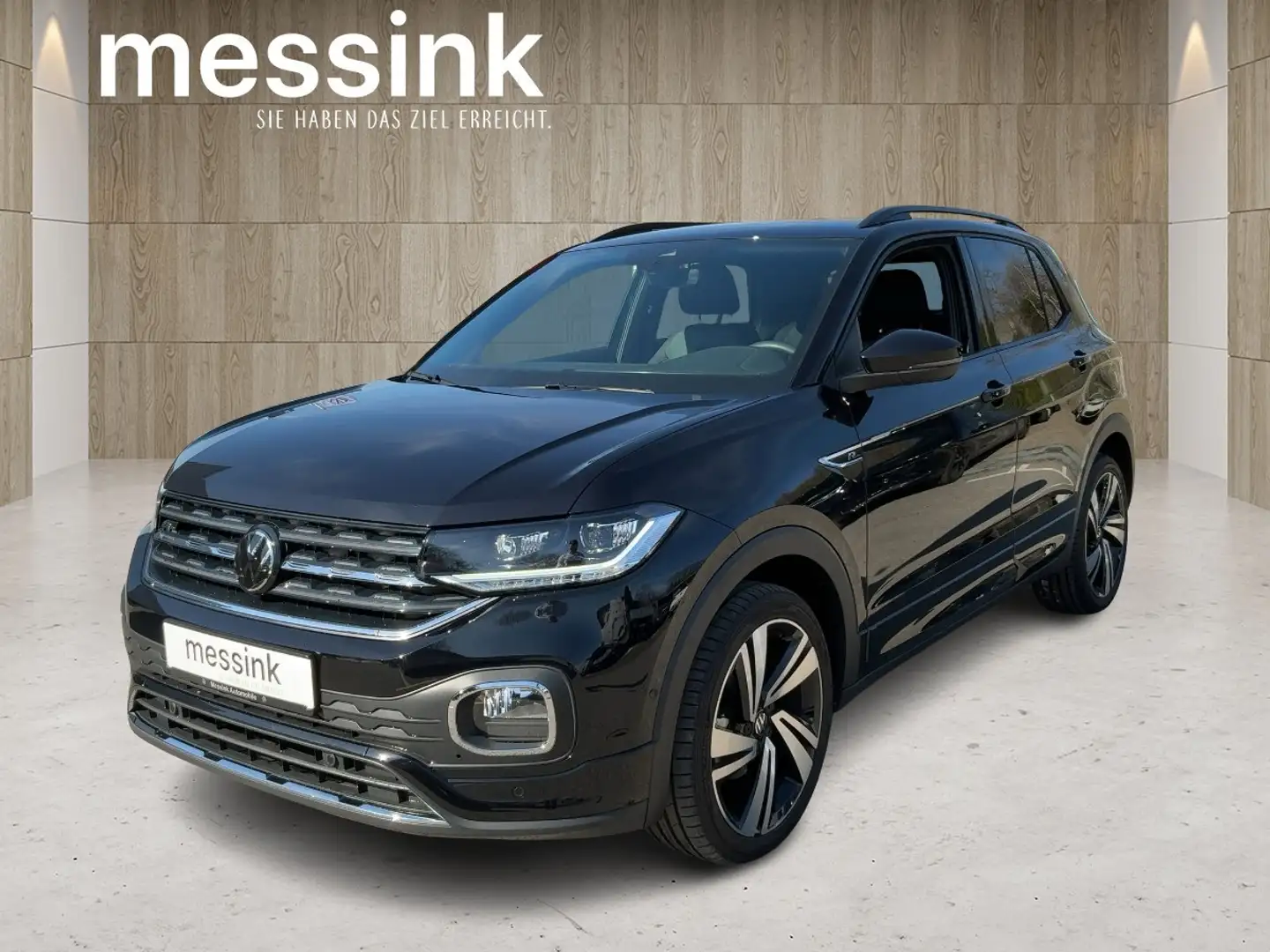 Volkswagen T-Cross R-Line 1.0 l TSI DSG*Navi*18-Zoll*Beats* Schwarz - 1