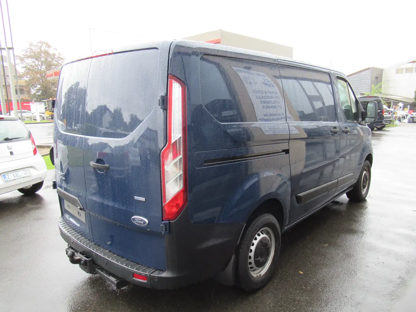 Ford Transit Custom L1 131CV EURO6   17900€+TVA/BTW Blauw - 2