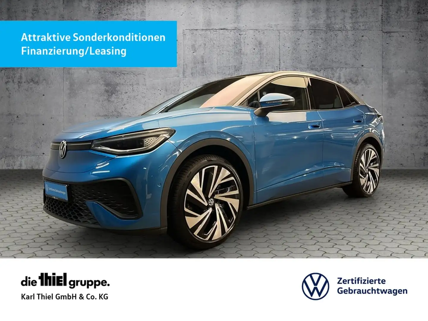 Volkswagen ID.5 Pro AHK+LED-Matrix+ACC+DCC+Head-Up Blau - 1