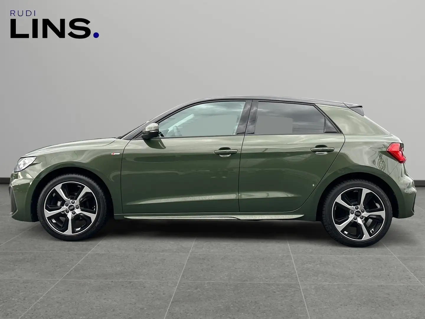 Audi A1 25 TFSI S line Grün - 2
