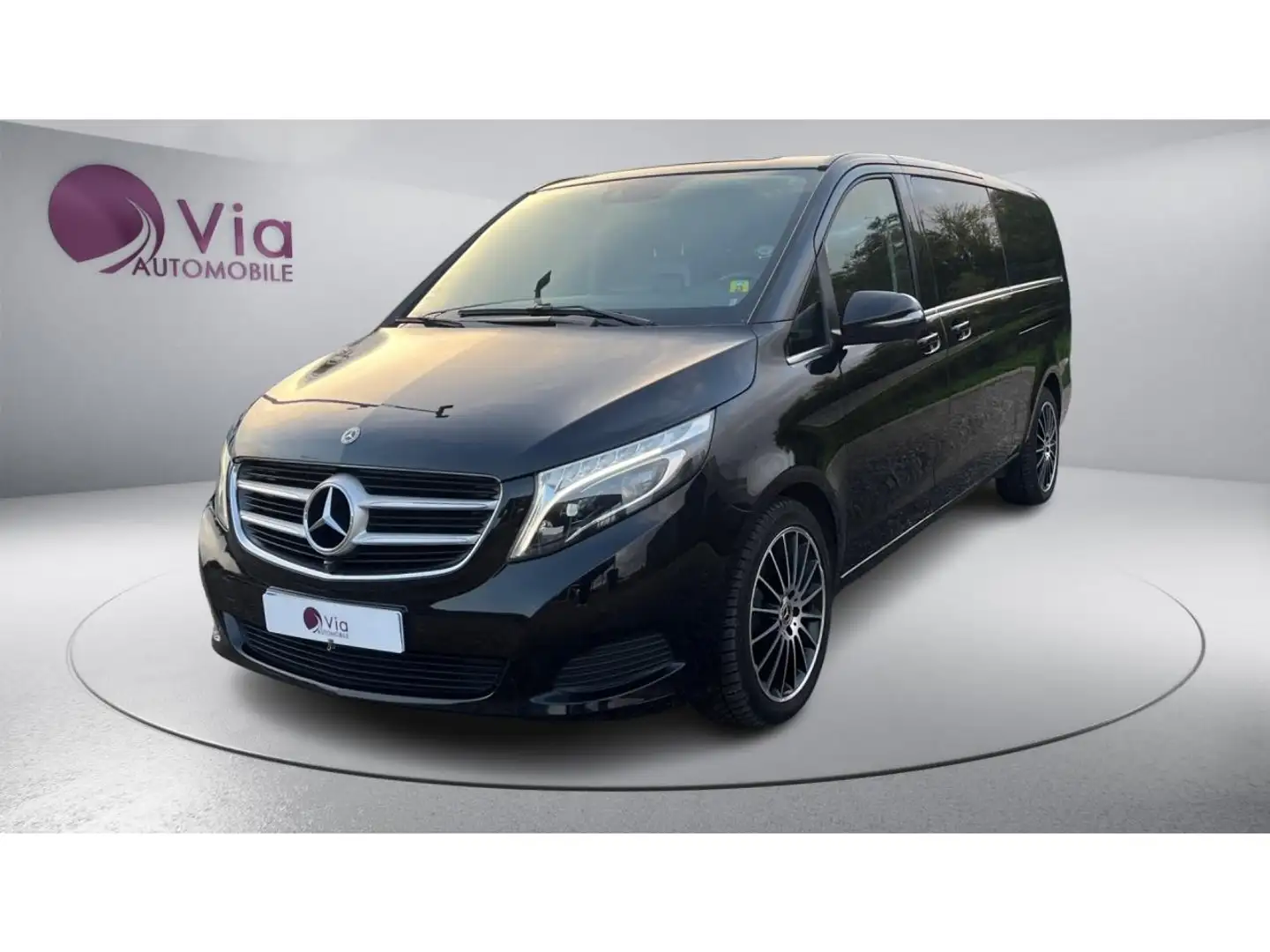 Mercedes-Benz V 250 Extra Long 250D BVA 7G-Tronic Plus Business Executive - ENTRETIEN MB / CAMERA 360 / TVA RECUP Noir - 1