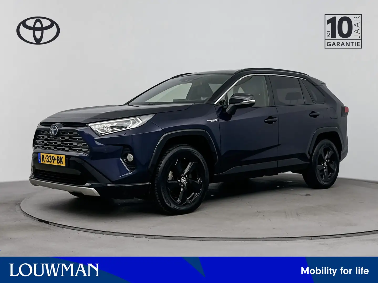 Toyota RAV 4 2.5 Hybrid Bi-Tone Limited | Half-Leder Interieur Bleu - 1