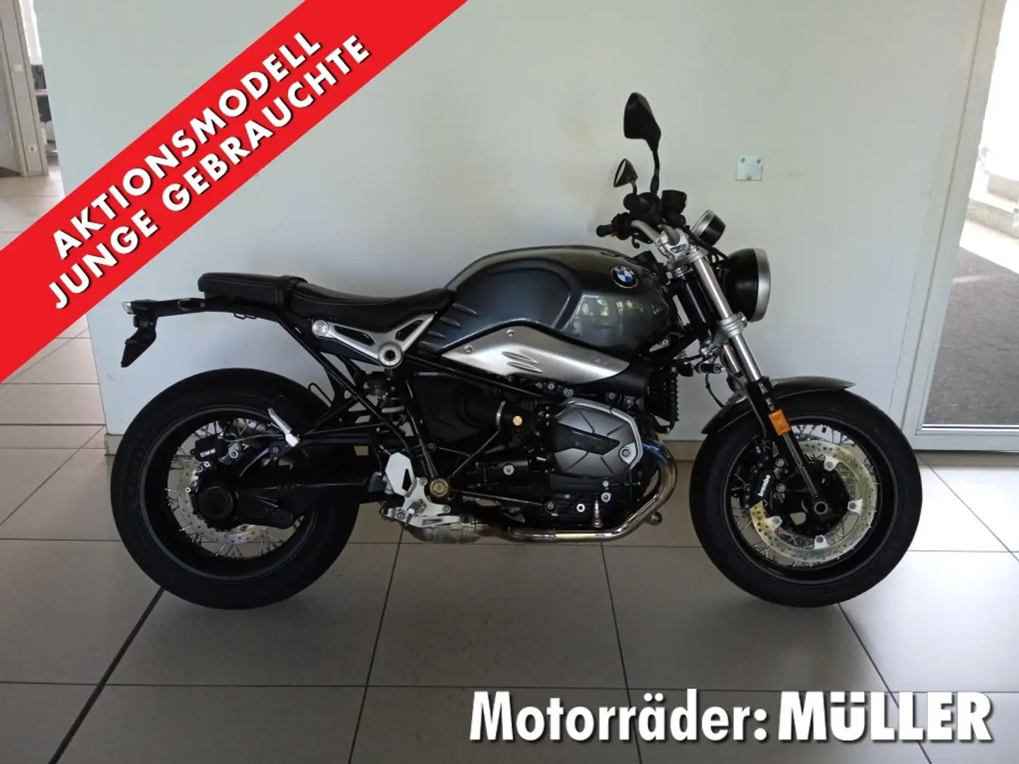 BMW R nineT Pure, DTC, ABS Pro, Komfort-Paket Gri - 1