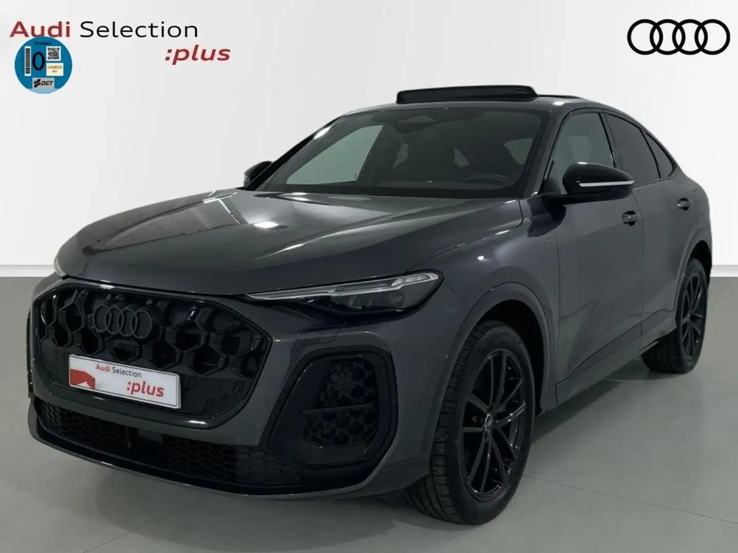 Audi Q5 Sportback e-hybrid Black line quattro S tronic 220 Gris - 1