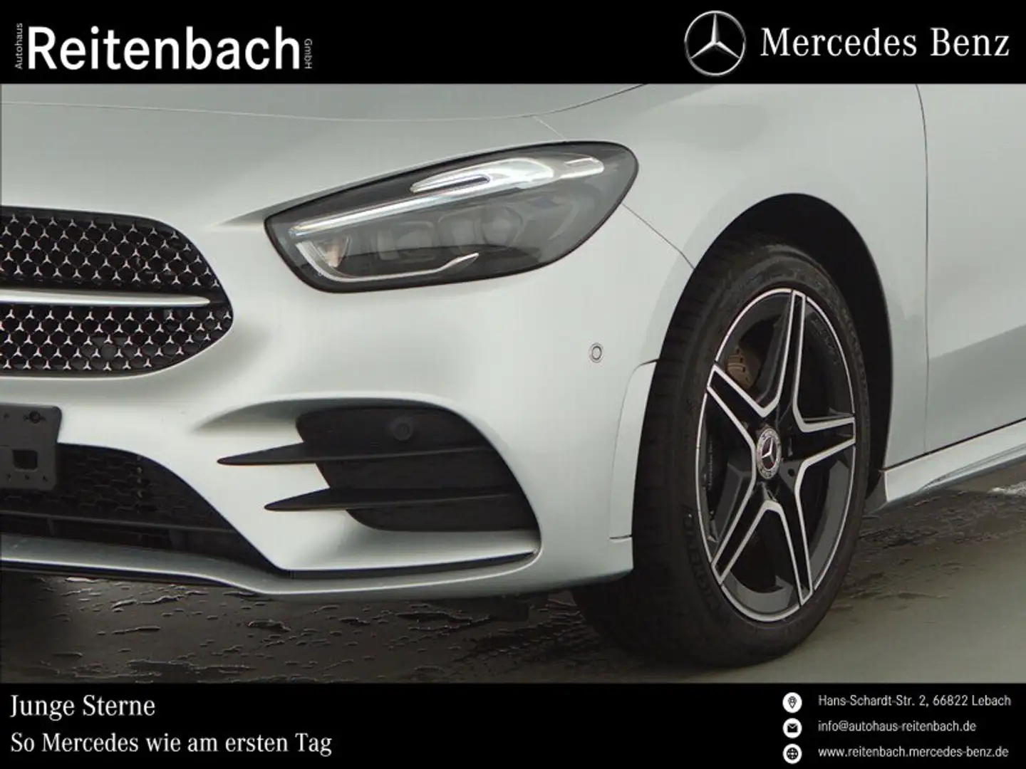 Mercedes-Benz B 250 B250e AMG+DISTR+MEMORY+360°+LED EASYPACK+NIGHT Ezüst - 2