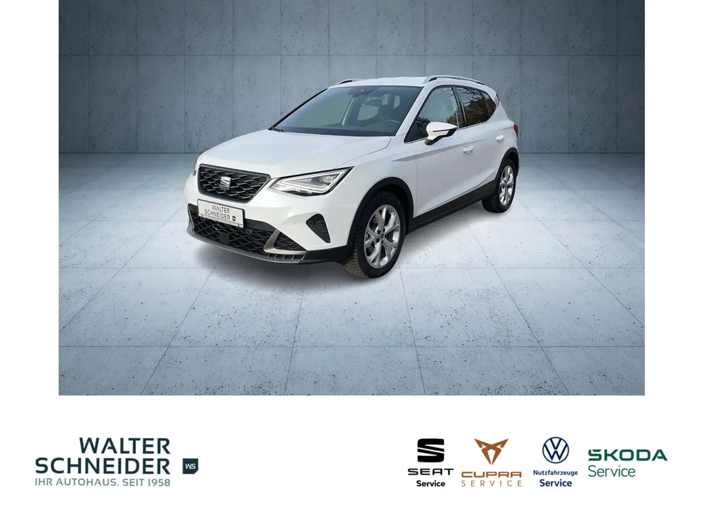 SEAT Arona ARONA 1,0 TSI FR Navi Vision Plus-Paket LED Temp Weiß - 1