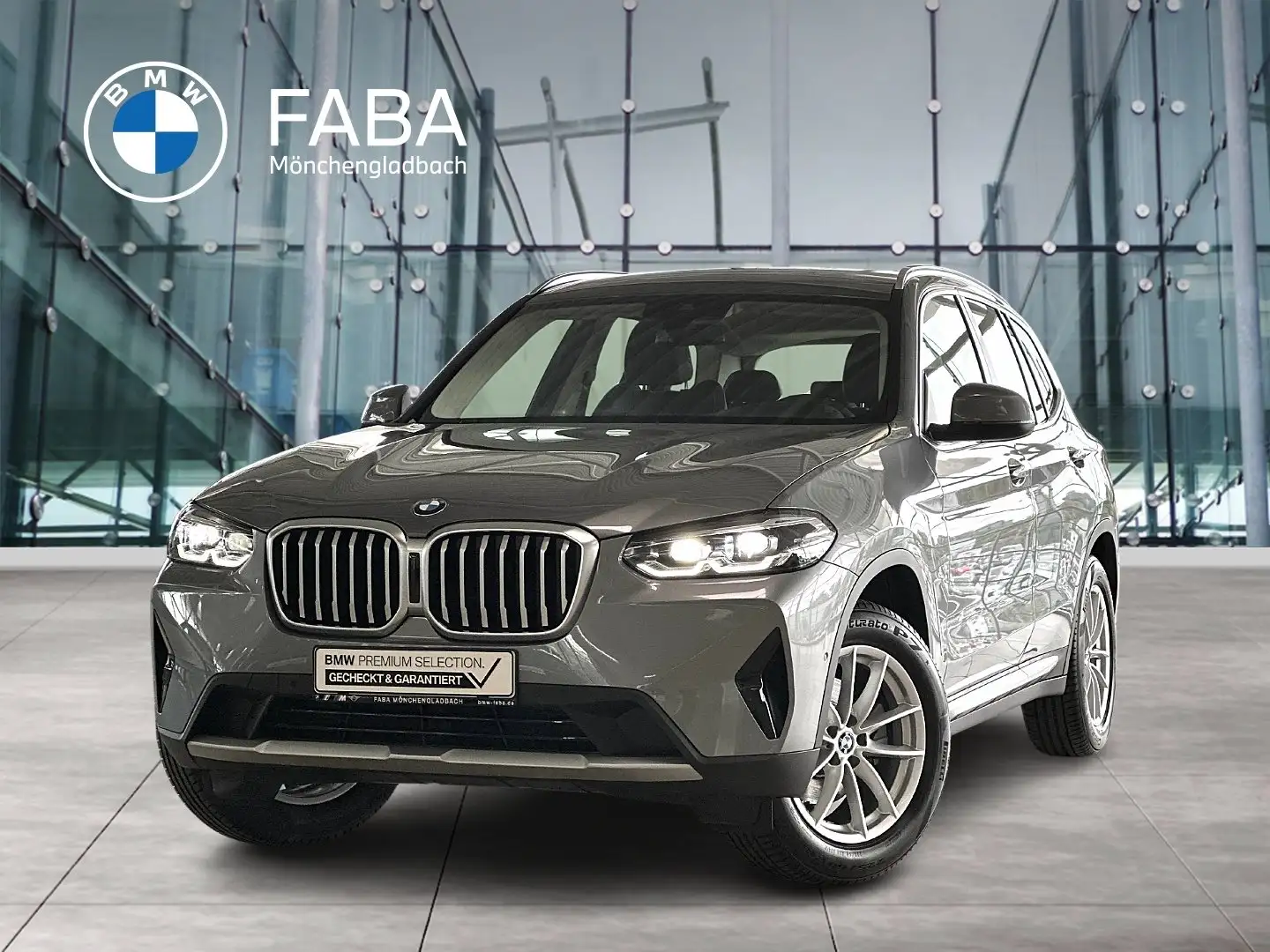 BMW X3 xDrive20i HiFi DAB LED WLAN Komfortzg. Grijs - 1