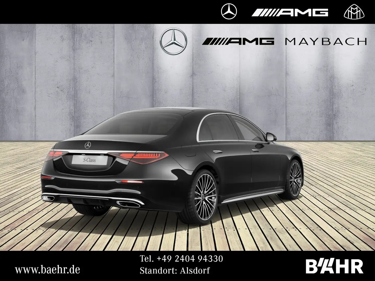 Mercedes-Benz S 580 S 580 4M lang AMG/Chauffeur/Pano/Burmester3D/21" Schwarz - 2