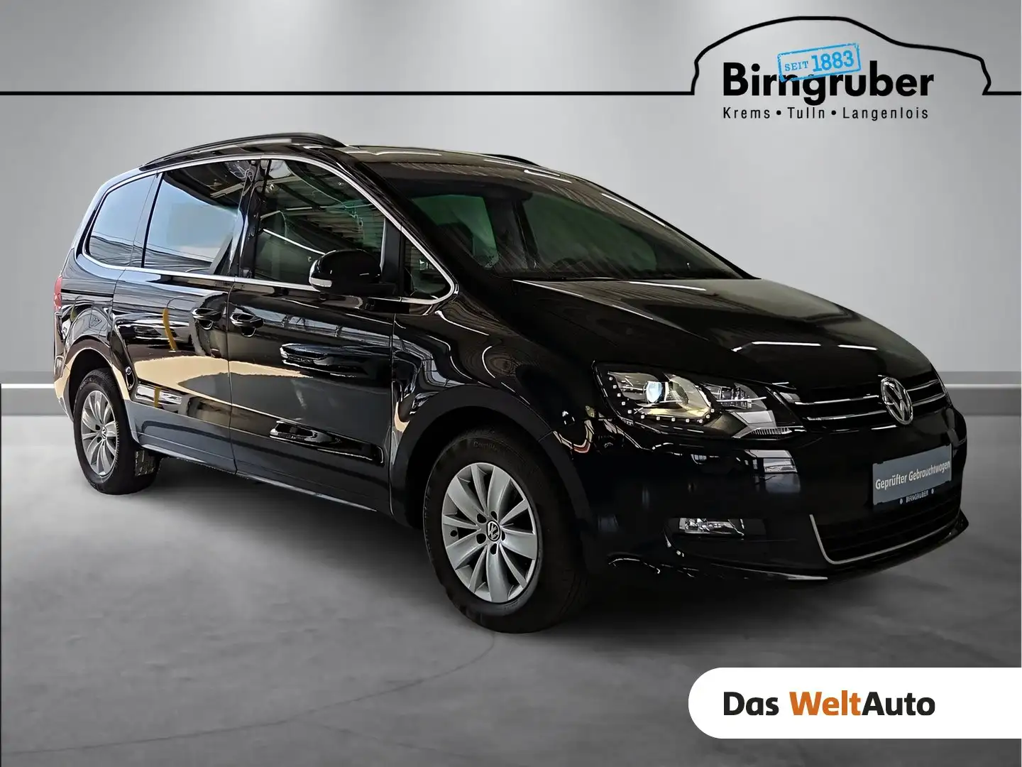 Volkswagen Sharan Business TDI SCR DSG 7-Sitzer Schwarz - 1