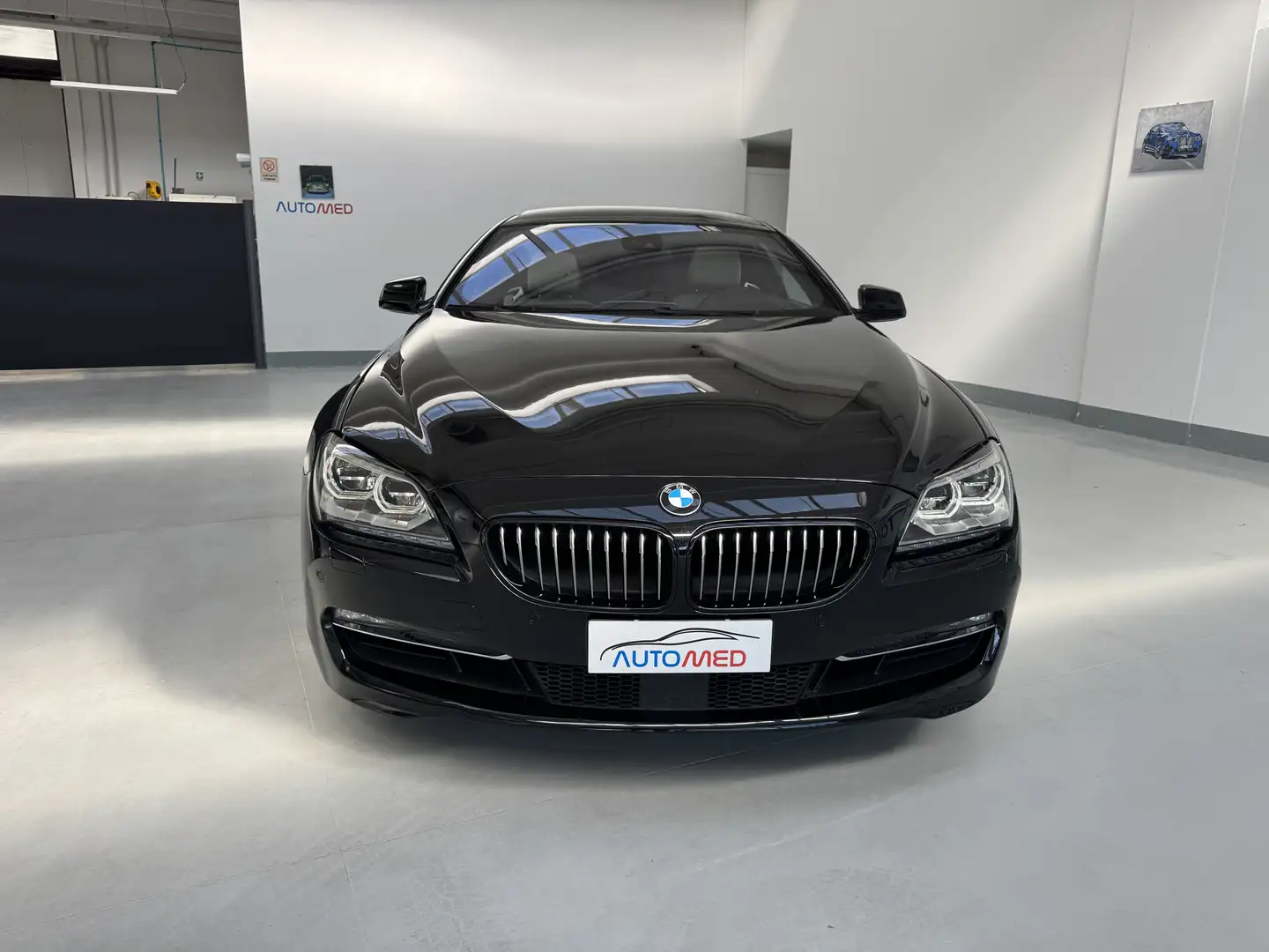 BMW 650 650i Coupe xdrive Futura MOTORE NUOVO Noir - 2