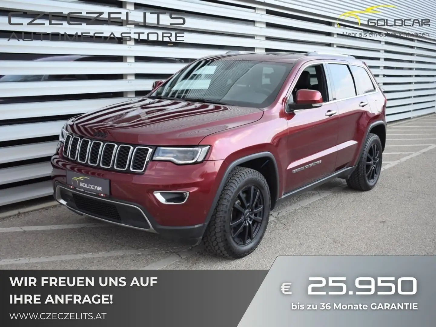 Jeep Grand Cherokee 3,0 V6 Multijet II Limited Rot - 1