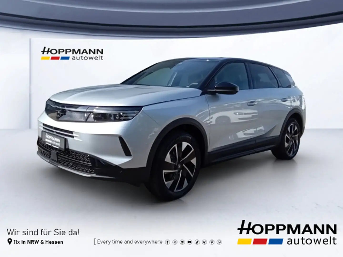 Opel Grandland GS Line Hybrid Silber - 1