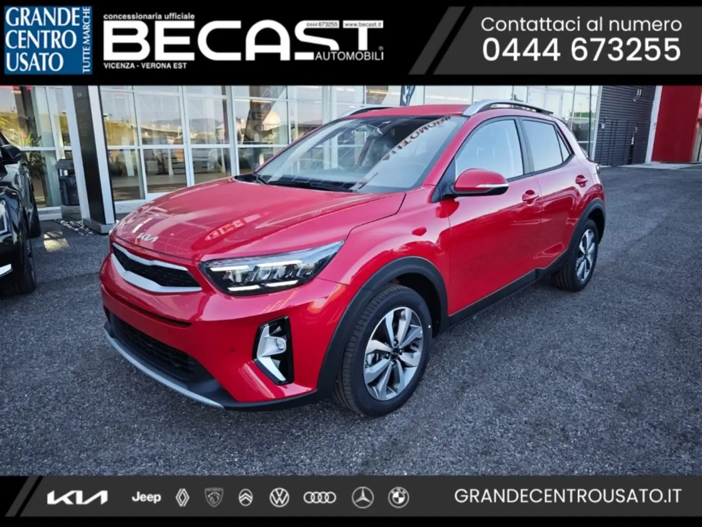 Kia Stonic 1.2 MPI GPL Style Special Edition- KM ZERO Rosso - 1