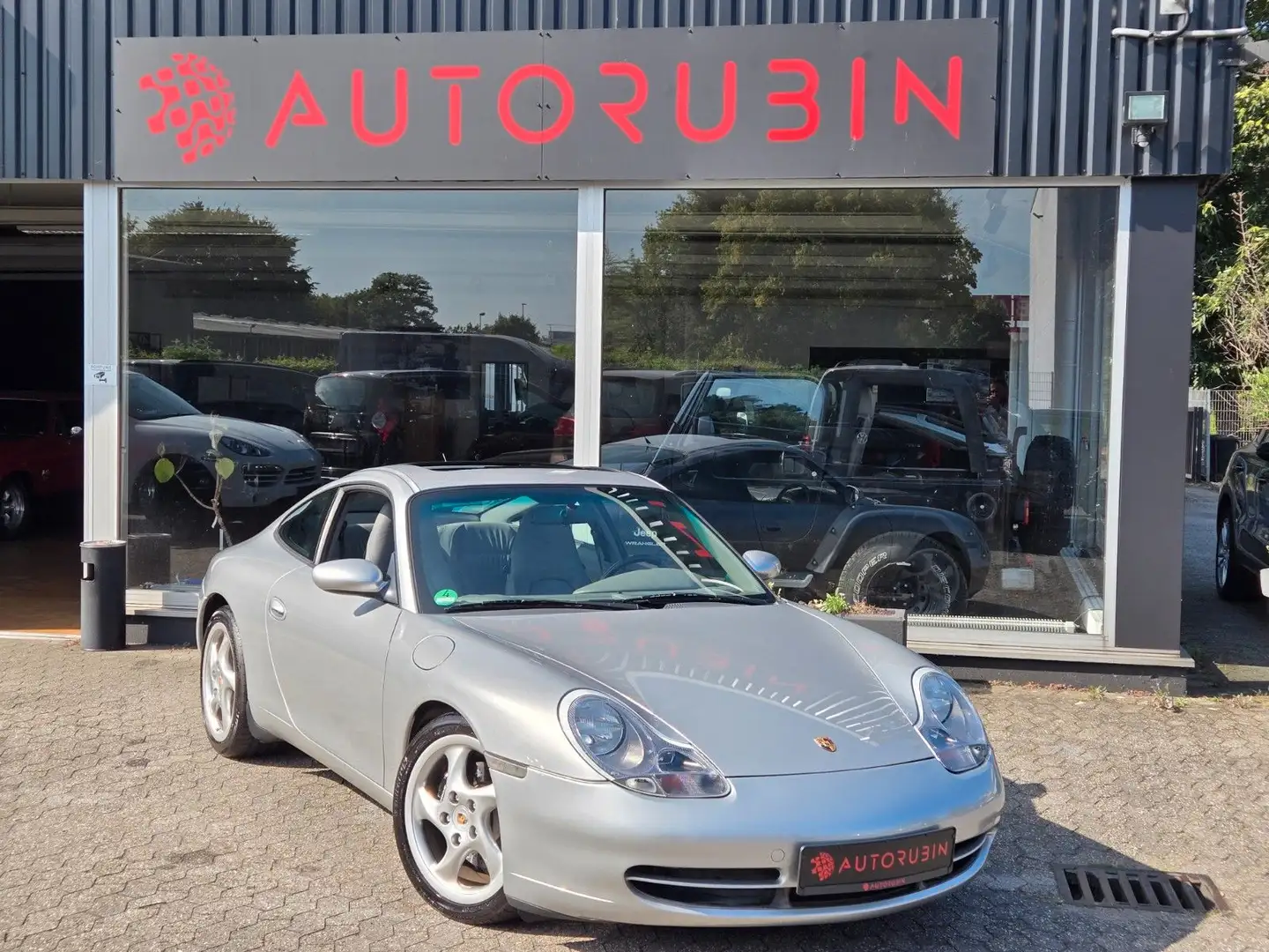 Porsche 996 Carrera Coupé 1.HAND/SCHECKHEFT/AUTOMATIK Silver - 1