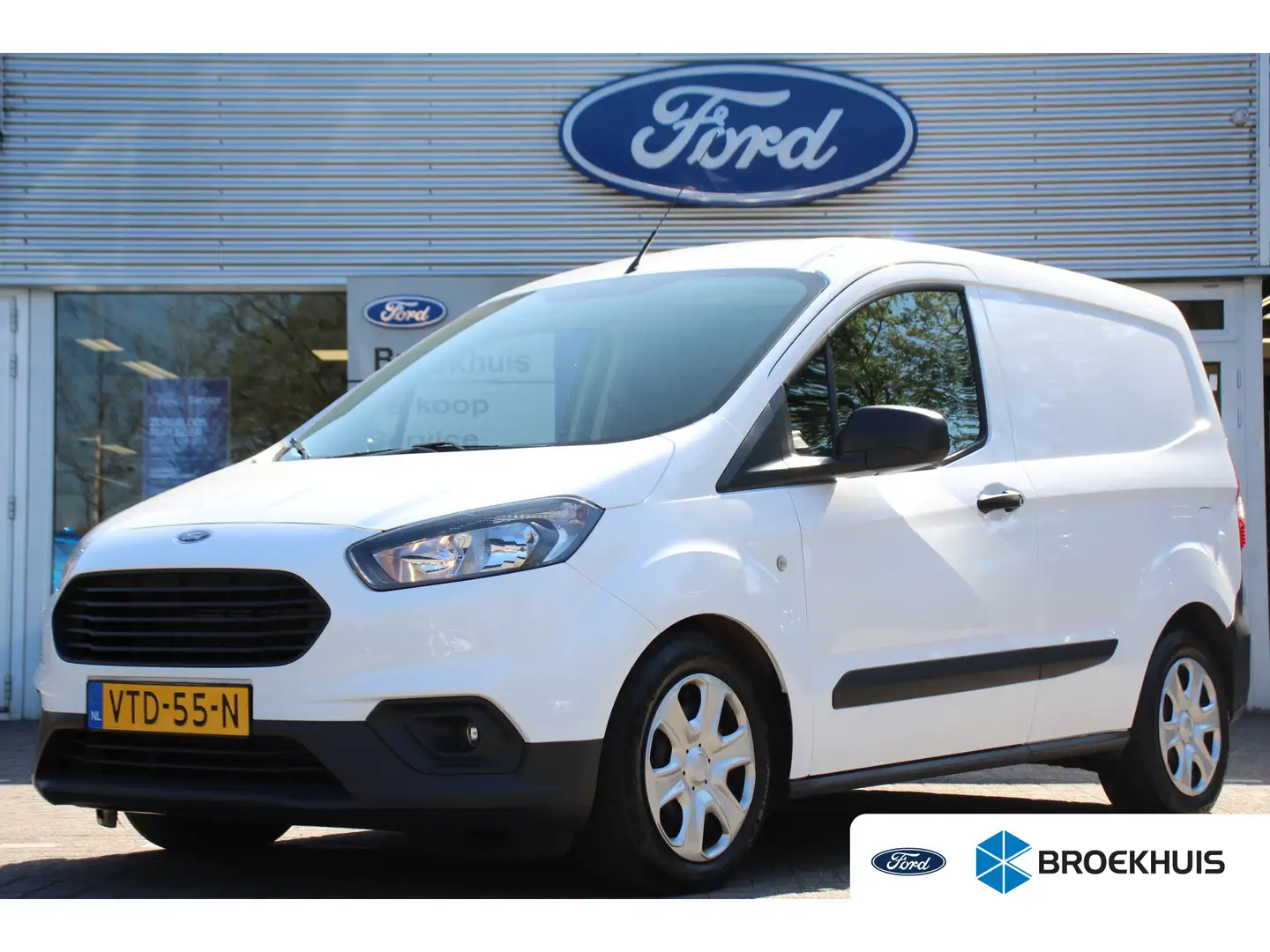 Ford Transit Courier 1.5 TDCI | NL-AUTO! | 1 EIGENAAR! | STOELVERWARMIN Wit - 1