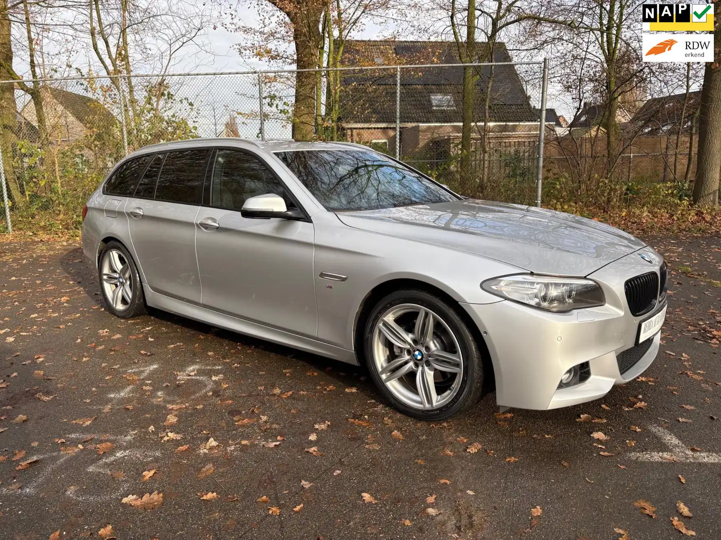 BMW 520 5-serie Touring 520i M Sport Edition High Executiv Gris - 1