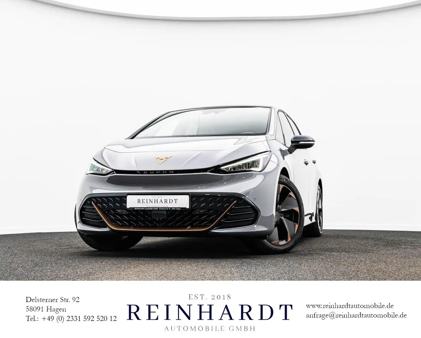 CUPRA Born 150KW BLACK ACC/PANO/WÄRMEPUMPE/LED/KAMERA Gris - 1