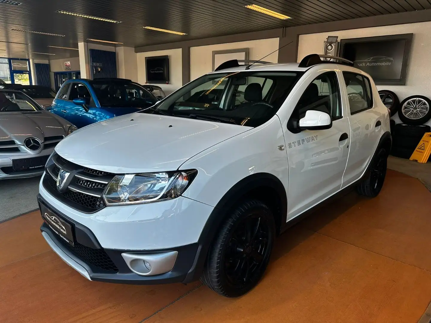 Dacia Sandero II Stepway Prestige/Navi/PDC/SHZ/ Blanco - 1