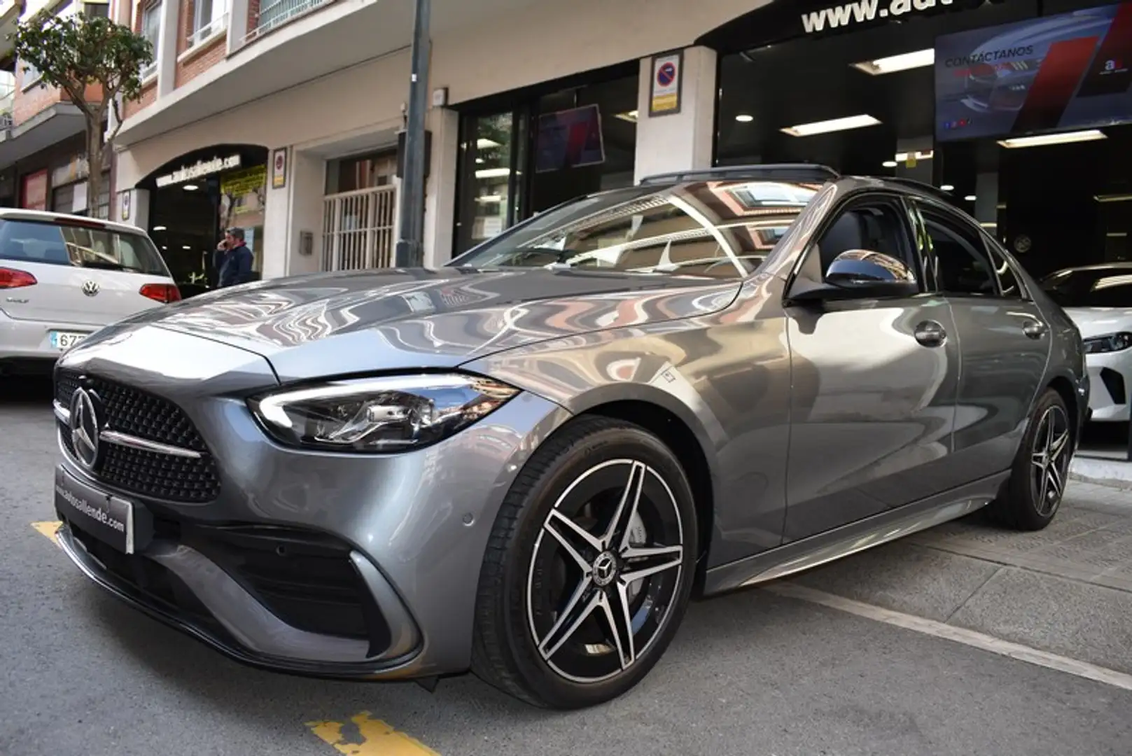 Mercedes-Benz C 300 de 9G-Tronic 4Matic Gris - 2