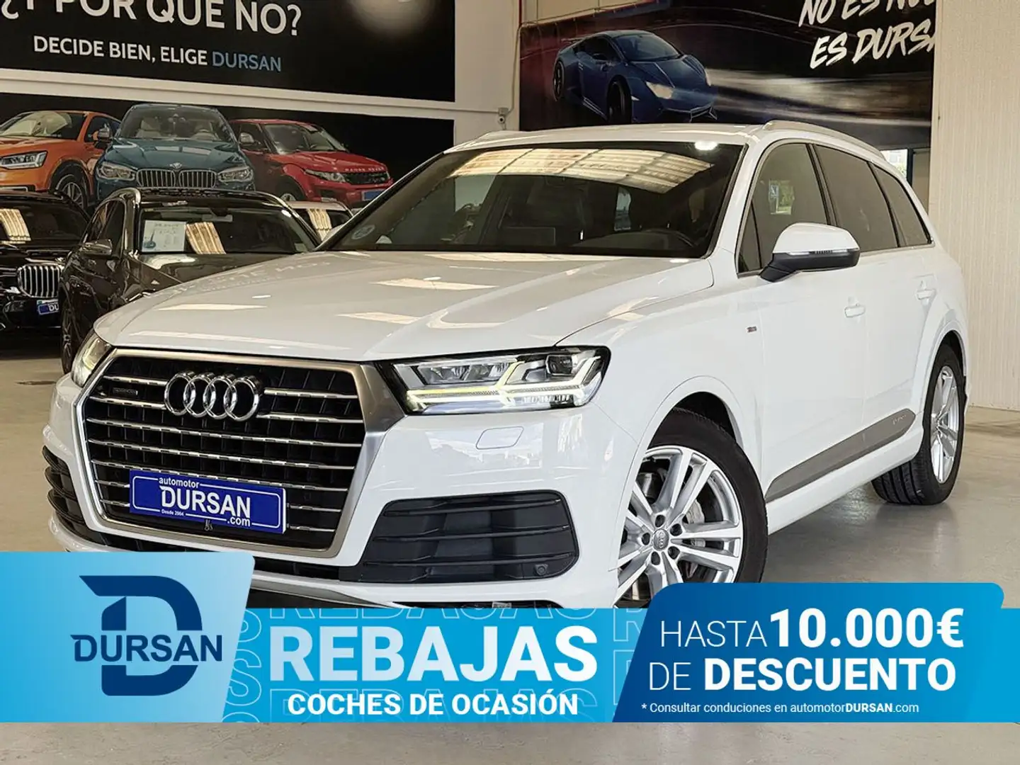 Audi Q7 3.0TDI quattro tiptronic 200kW Blanc - 1