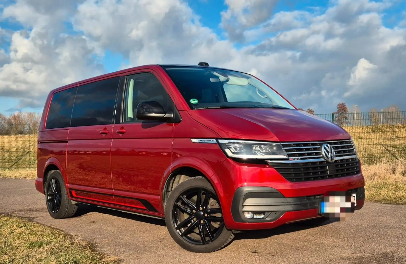 Volkswagen T6 Multivan T6.1 Multivan 2,0TDI 4Motion/Sthzg/LED/ACC Rot - 1