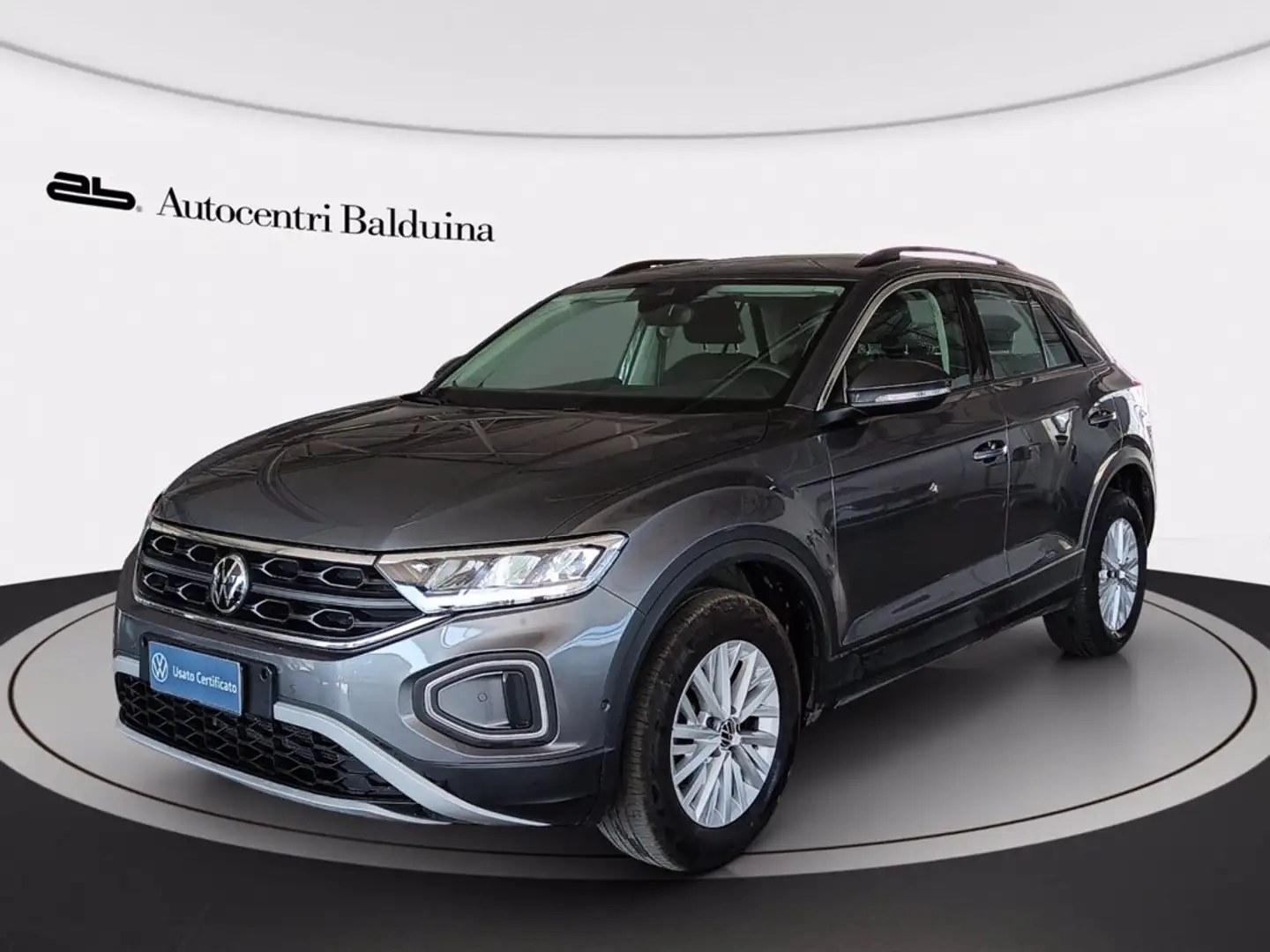 Volkswagen T-Roc 1.0 tsi life 110cv Grau - 1