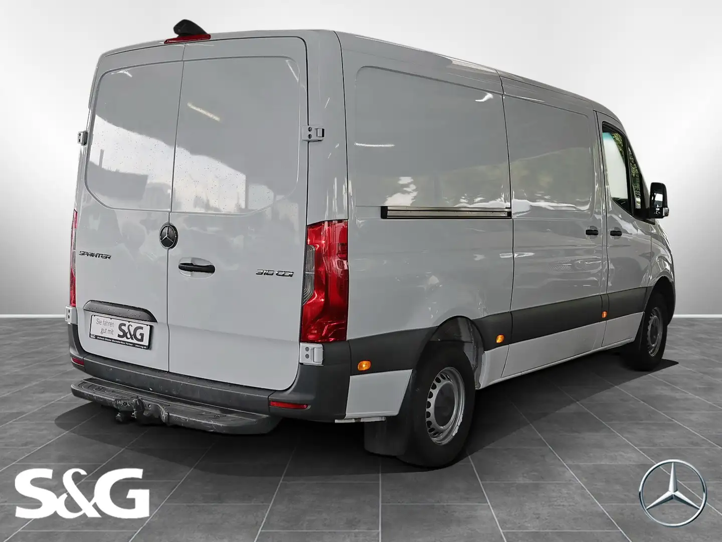 Mercedes-Benz Sprinter 316 CDI L2H1 Flach AHK Schwingsitz Navi Wit - 2