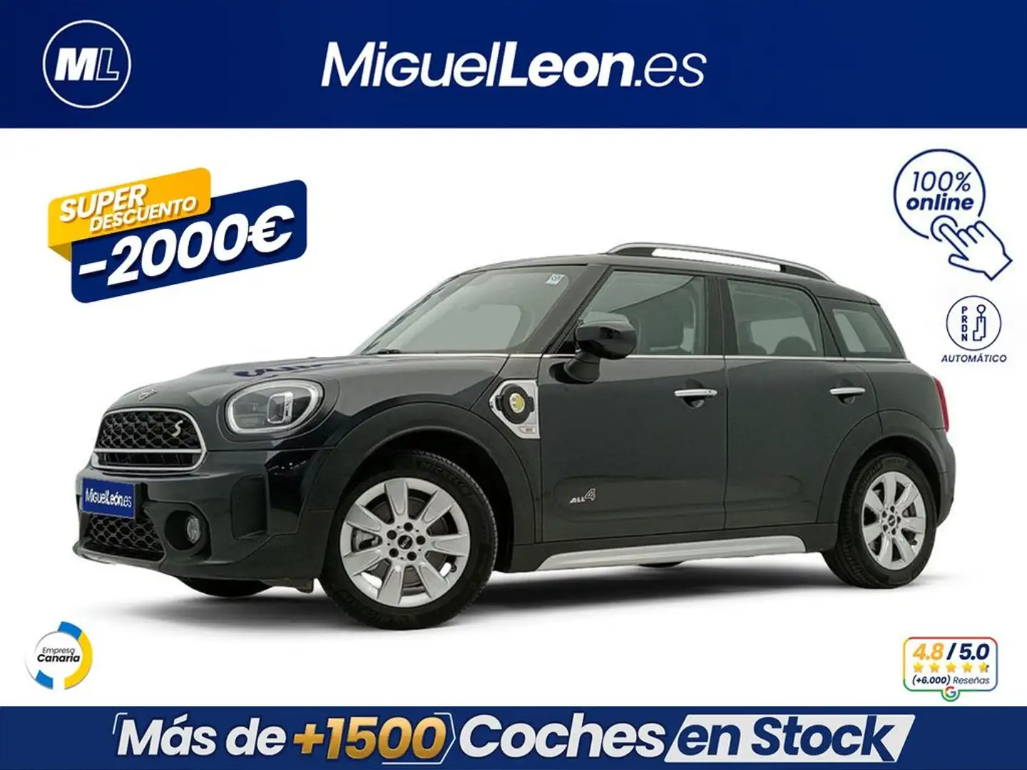 MINI Cooper Countryman SE ALL4 Azul - 1