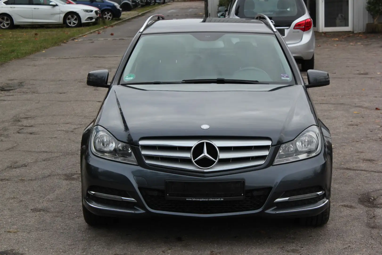 Mercedes-Benz C 180 T CGI BlueEfficiency-2.HAND-LEDER-AHK Grau - 2