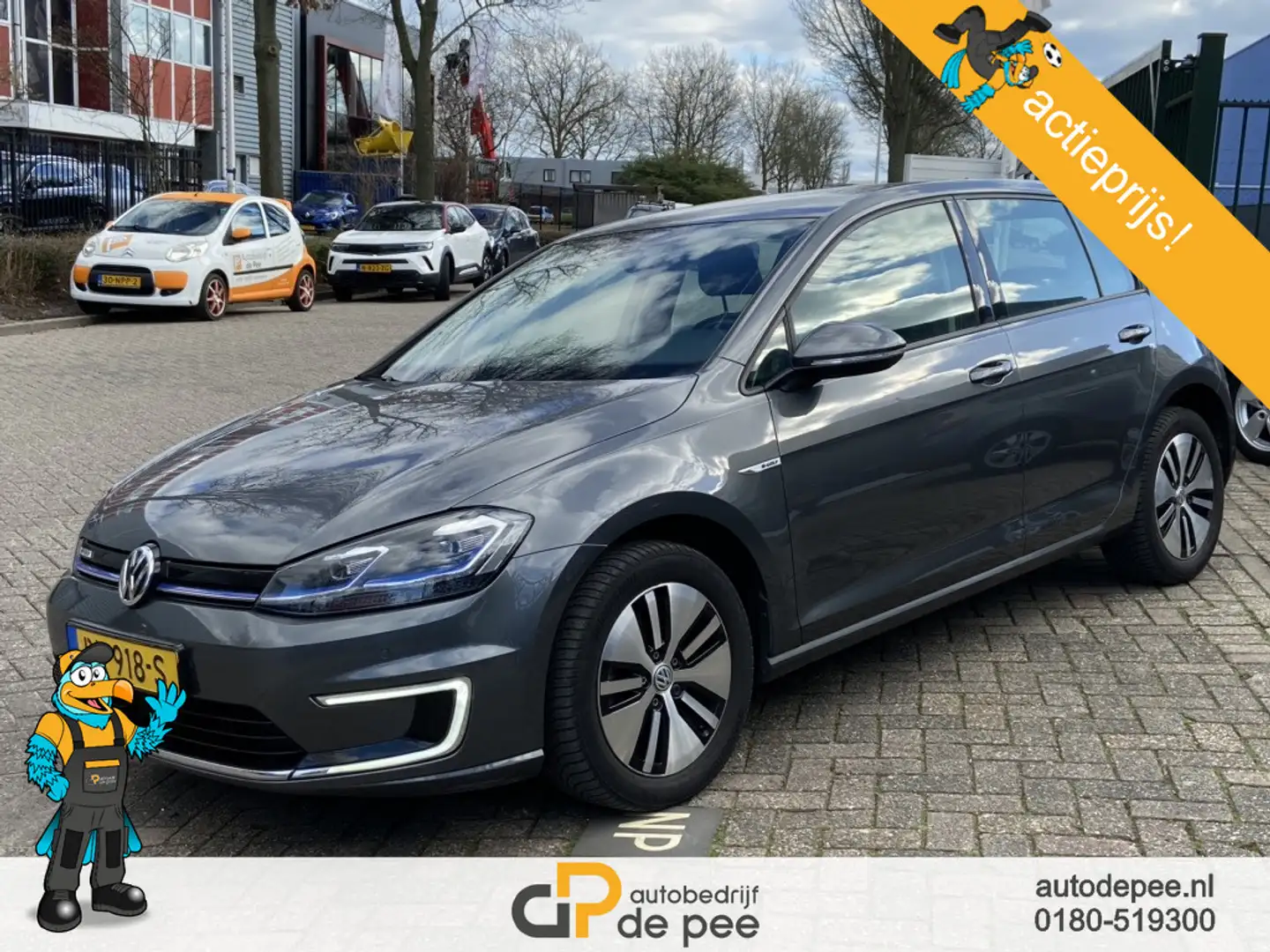Volkswagen e-Golf 36 kWh 230km GARANTIE/INCL.BTW/CLIMA/CRUISE/NAVI r Gris - 2