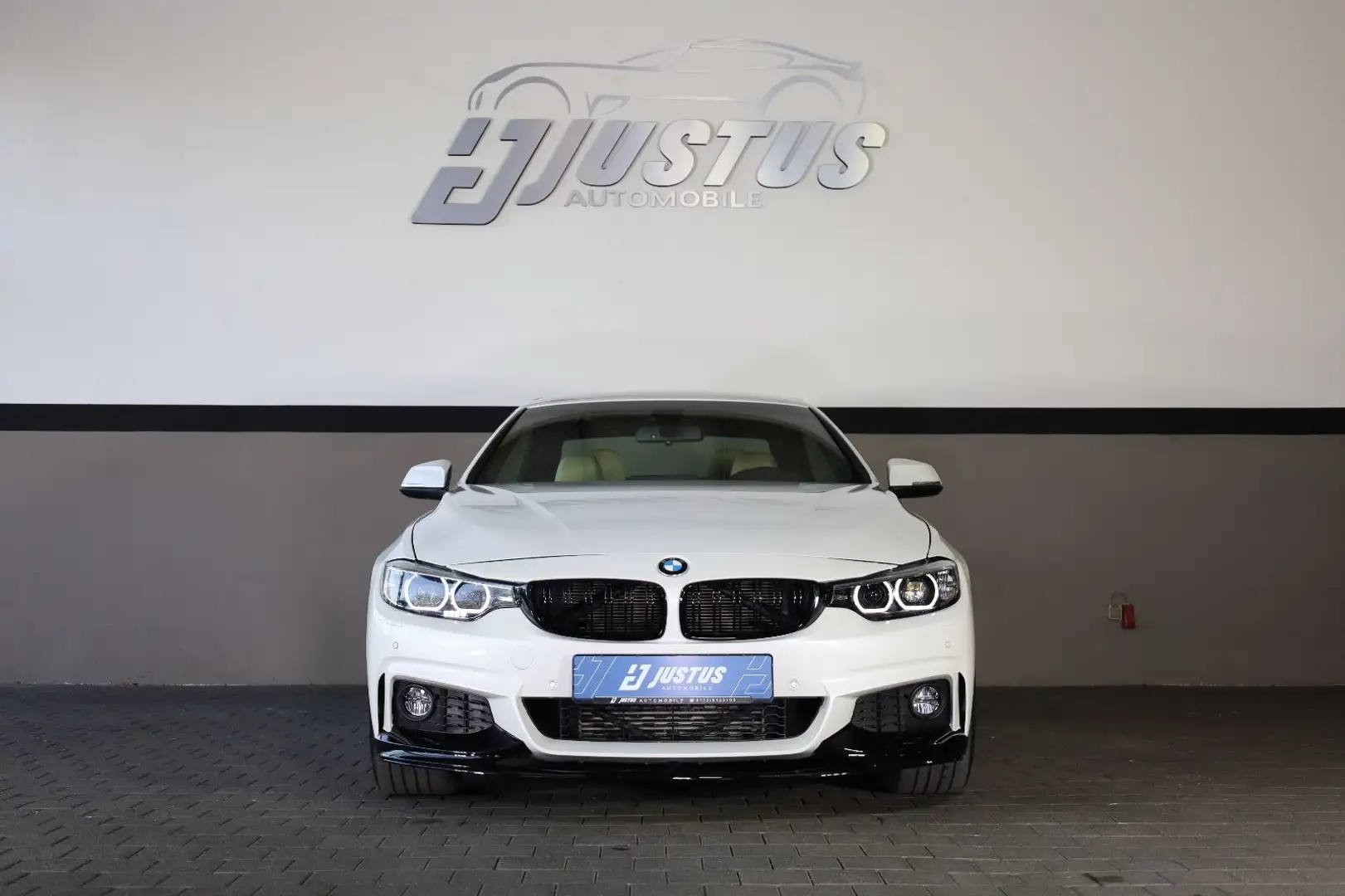 BMW 428 i xDrive Cabrio/M/Airscarf/LHZ/H&K/KAMERA/R19 Weiß - 2