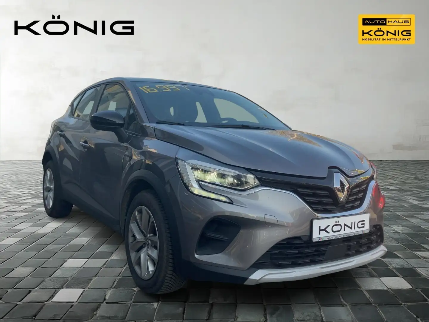 Renault Captur 1.0 TCe 90 EQUILIBRE KLIMA*NAVI*Tempomat Grau - 2