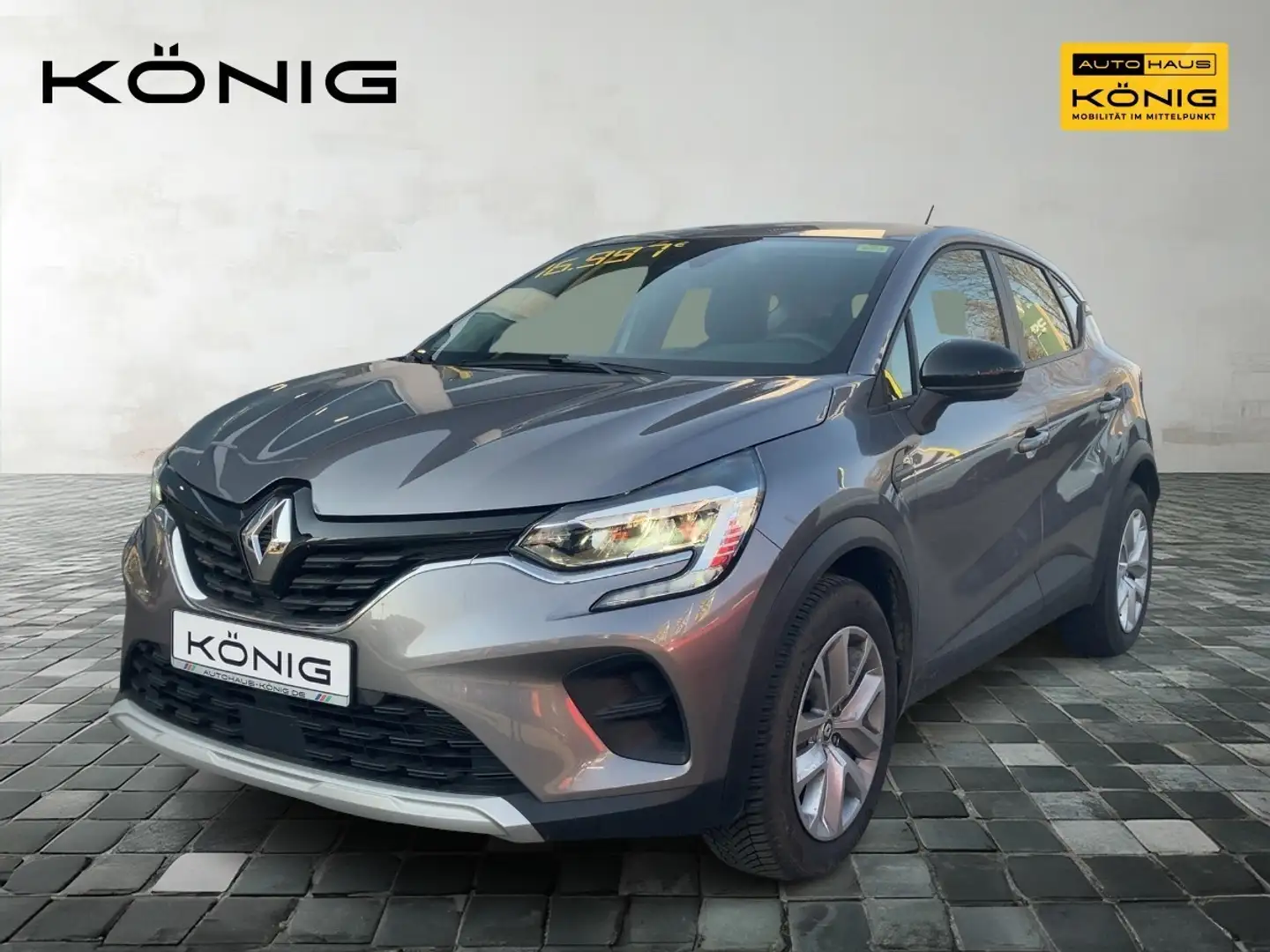 Renault Captur 1.0 TCe 90 EQUILIBRE KLIMA*NAVI*Tempomat Grau - 1