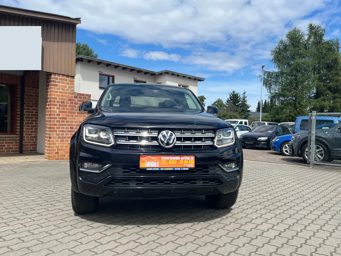 Volkswagen Amarok 19% MwSt. ausweisbar!! 4Motion Kamera AHK  Sitzh. Zwart - 2
