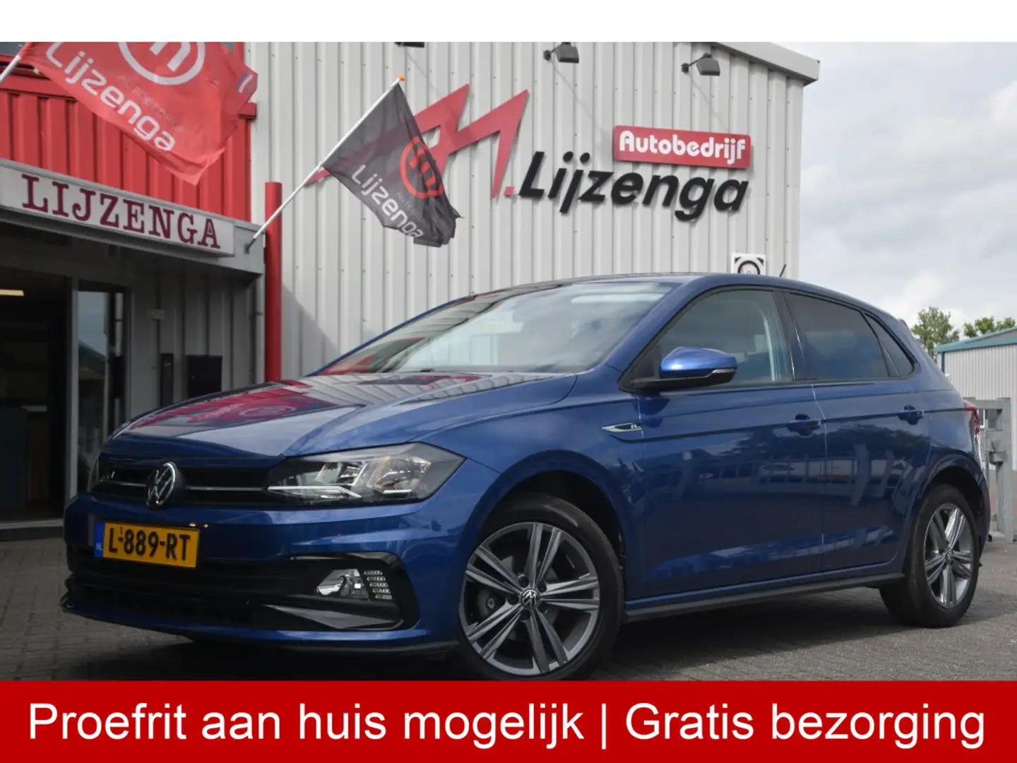 Volkswagen Polo 1.0 TSI R-Line Edition DSG | Carplay | Navi | Adap Bleu - 1