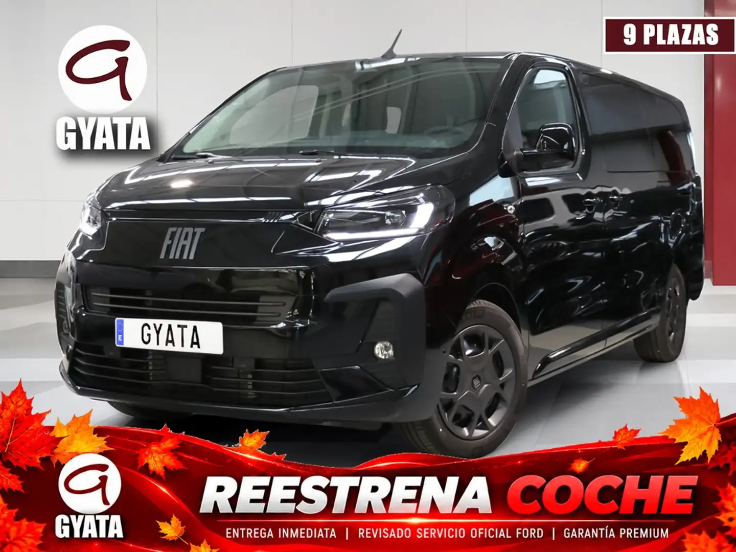 Fiat Scudo Combi 2.2.BlueHDI &S& XL Aut. 180 Negro - 1