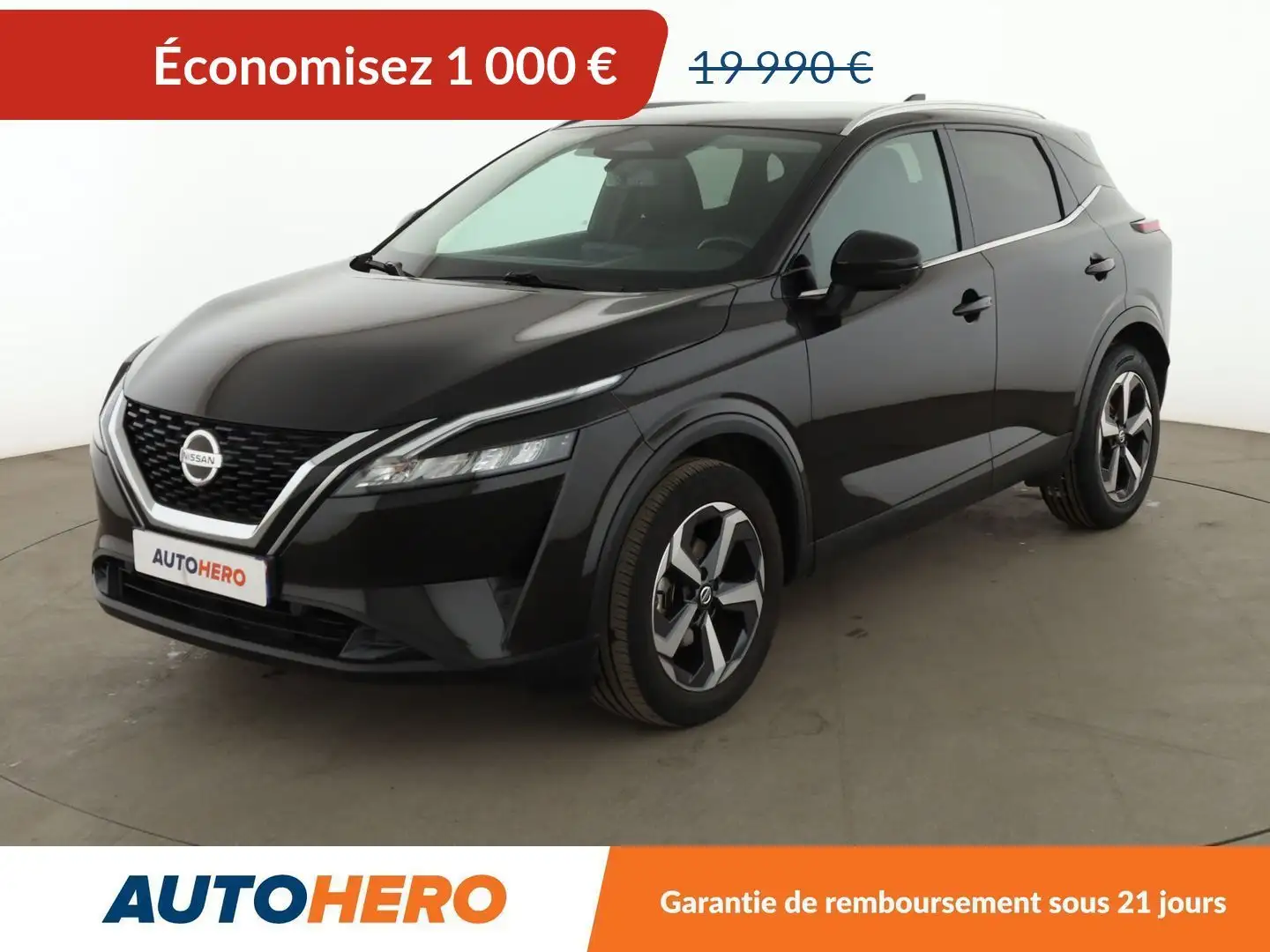 Nissan Qashqai 1.3 Mild Hybrid N-Connecta Noir - 1