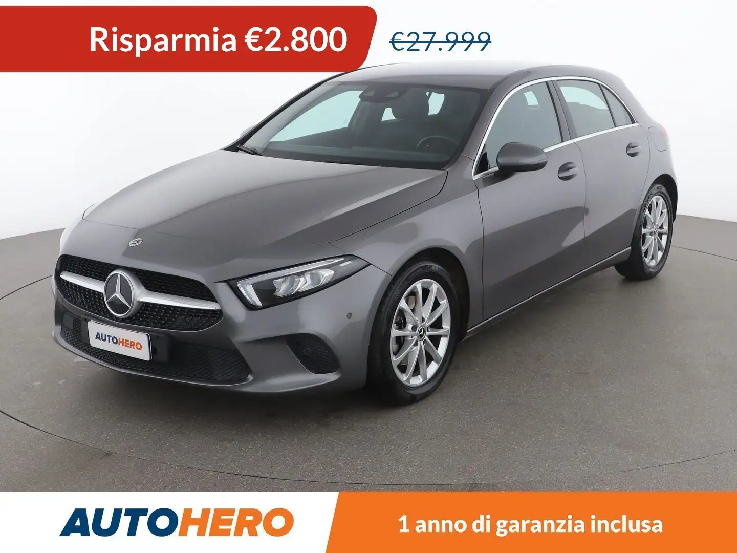 Mercedes-Benz A 180 A 180 d Sport Automatic Grigio - 1