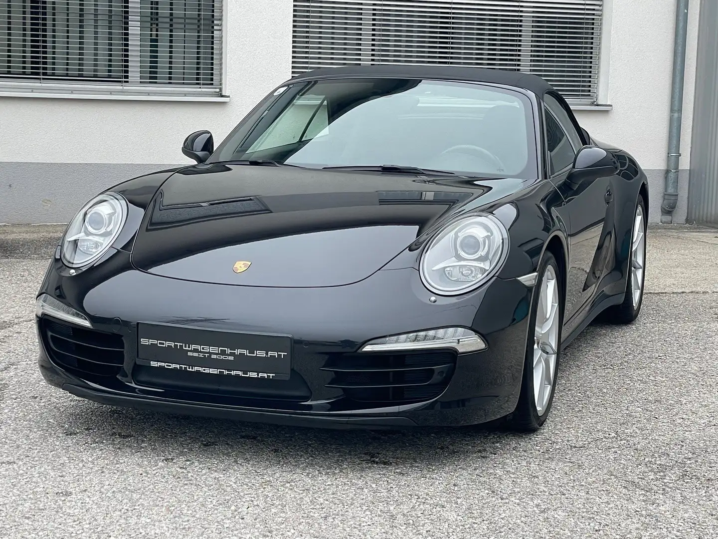 Porsche 991 Carrera 4 Cabriolet PDK*Serviceheft*20ZCarrera S* Schwarz - 1