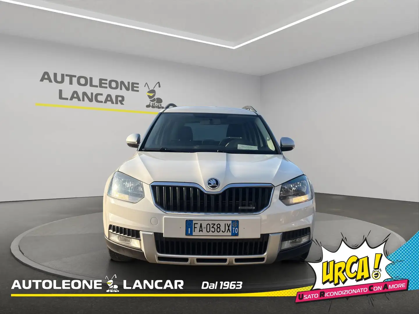 Skoda Yeti 1.6 TDI Ambition Greenline 105cv Bianco - 2