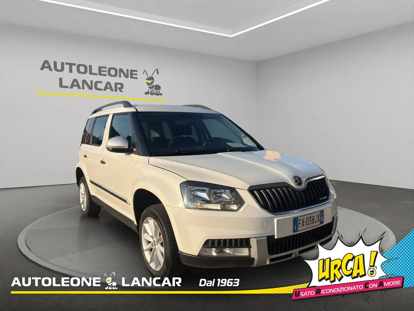 Skoda Yeti 1.6 TDI Ambition Greenline 105cv Bianco - 1