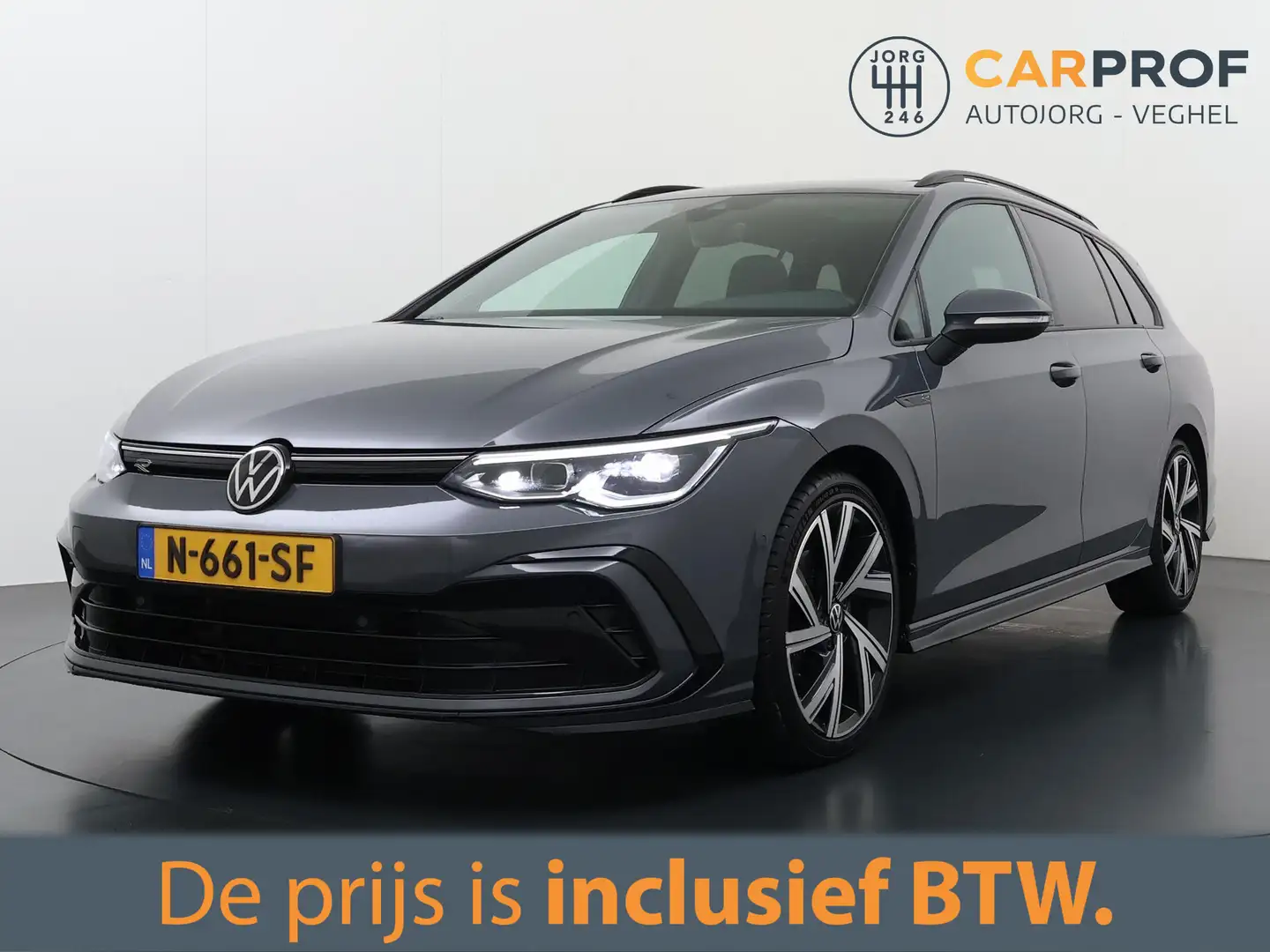 Volkswagen Golf Variant 1.5 eTSI R-Line Trekhaak | Pano Dak | Camera | Nav Grau - 1
