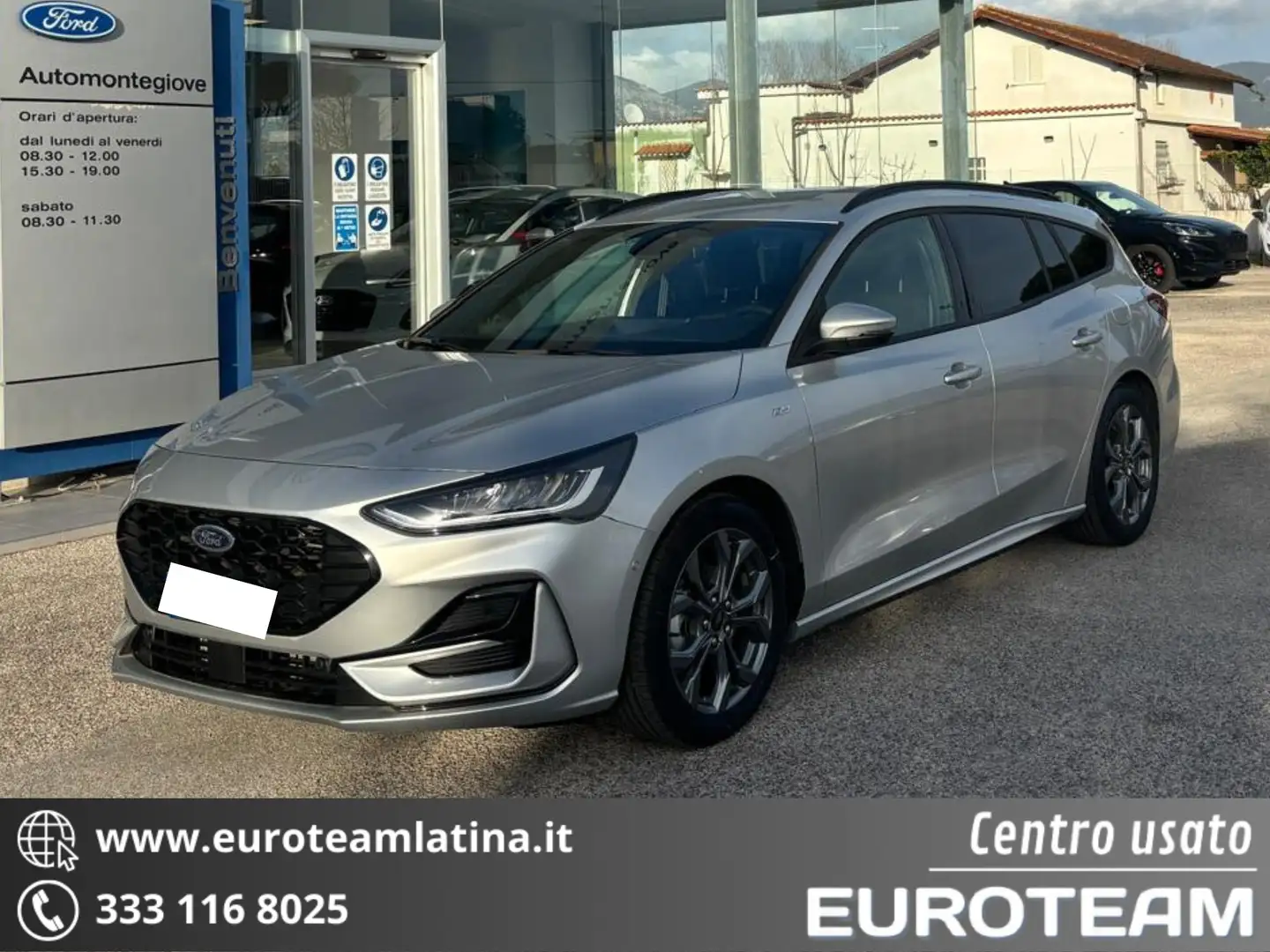 Ford Focus Focus St-line SW 1.0 ecoboost / hybrid 125cv SW Argento - 1