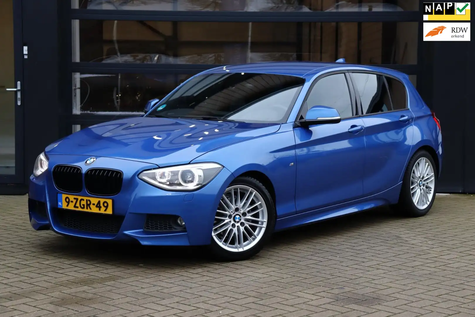 BMW 116 1-serie 116i Executive | NAP | M-SPort | Cruise | Bleu - 1